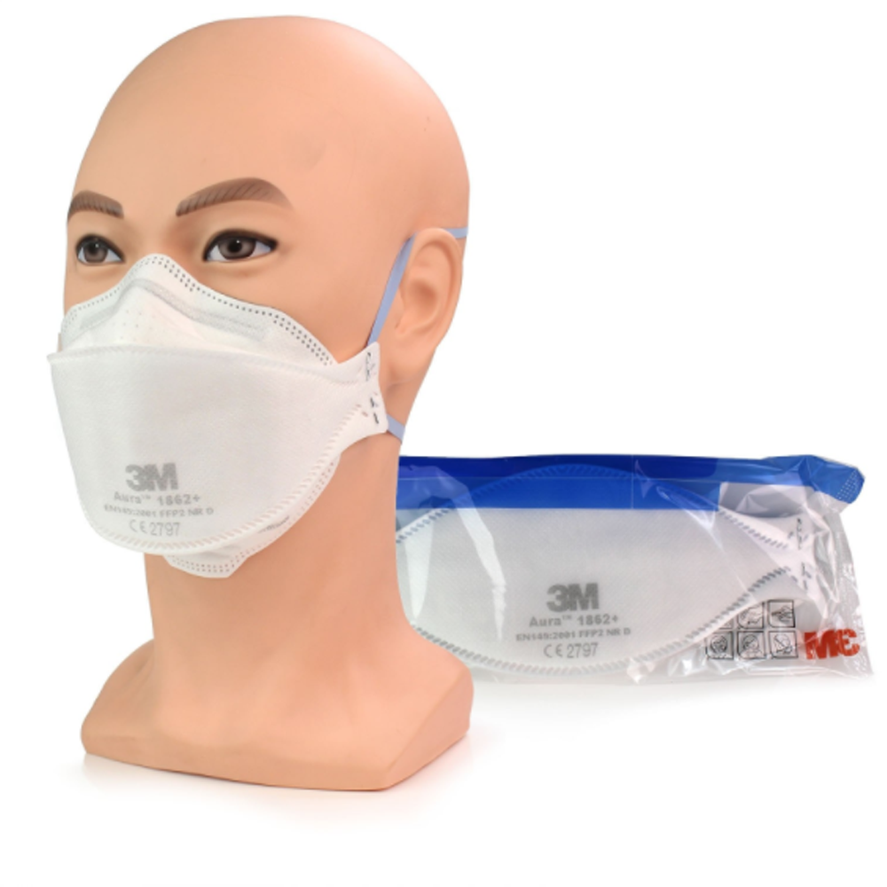 Masque respiratoire 3M FFP1 1861+ Aura Type 2R