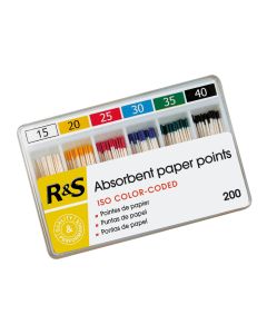 R&S Paper Points: ISO-15-40 Assorted (200)