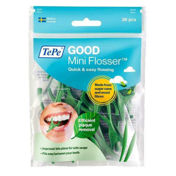 Wisdom Clean Between Flossers: P Shape - Mint (30)